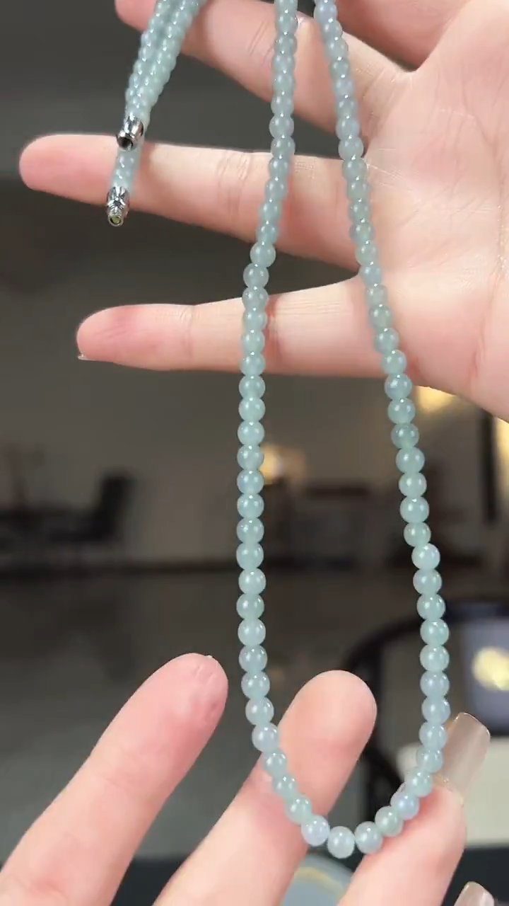 颈饰未镶嵌翡翠翡翠项链