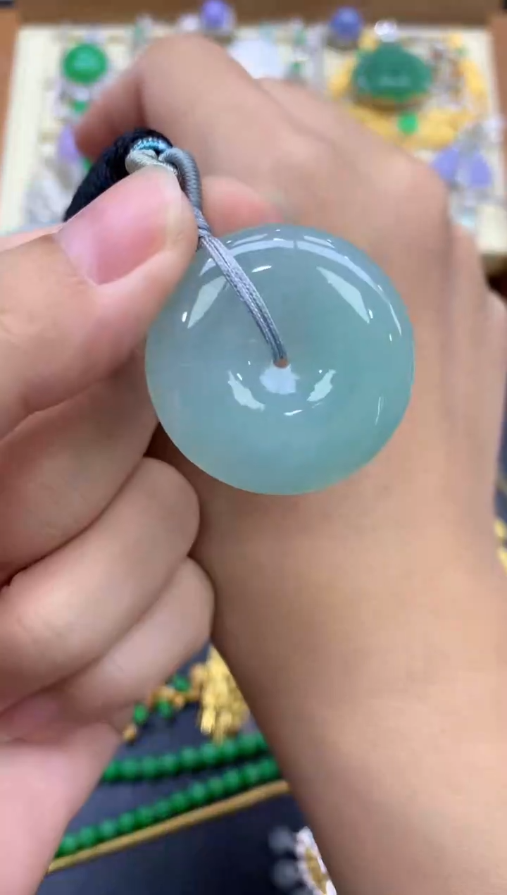 翡翠未镶嵌颈饰187-中国好珍宝