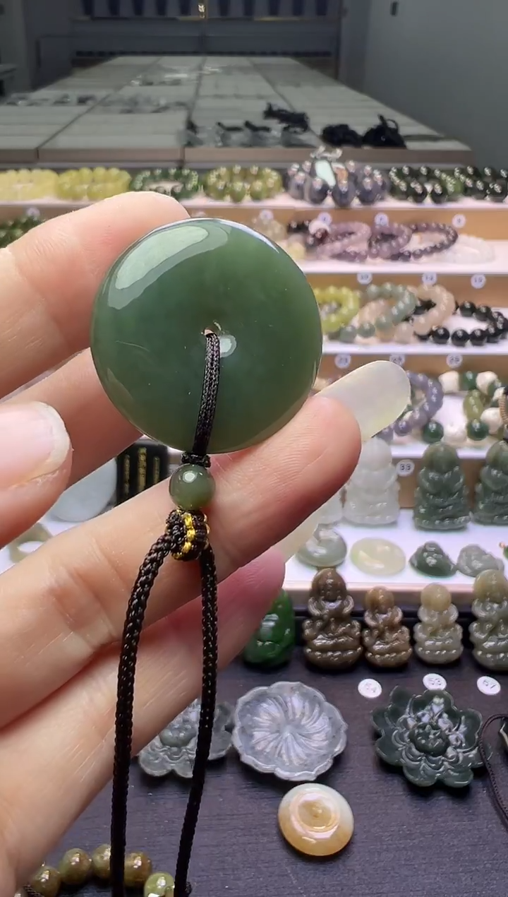 颈饰未镶嵌和田玉165号链接约卡30*7