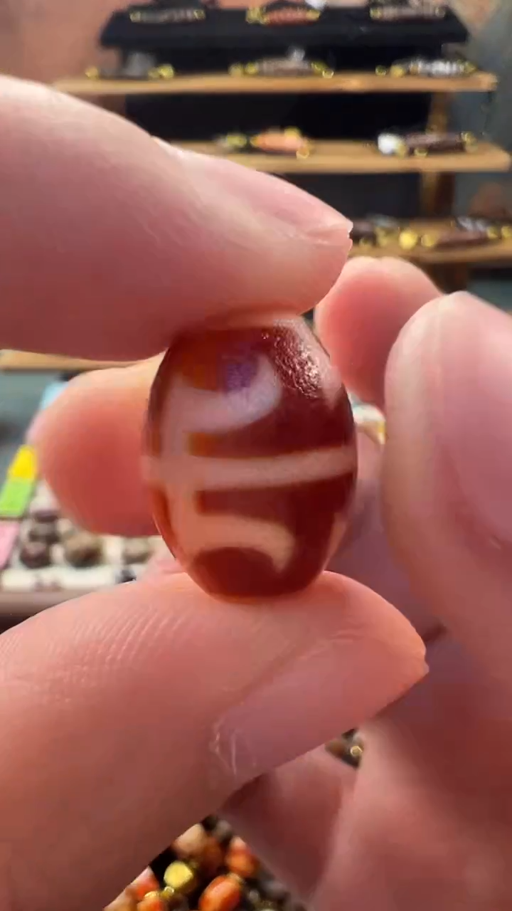 玛瑙/玉髓（覆膜）颈饰未镶嵌38(微瑕随机发货）