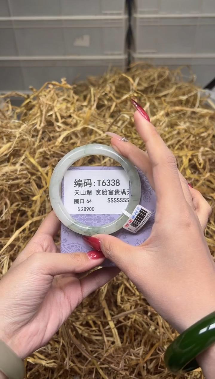 未镶嵌手镯石英质玉T6338