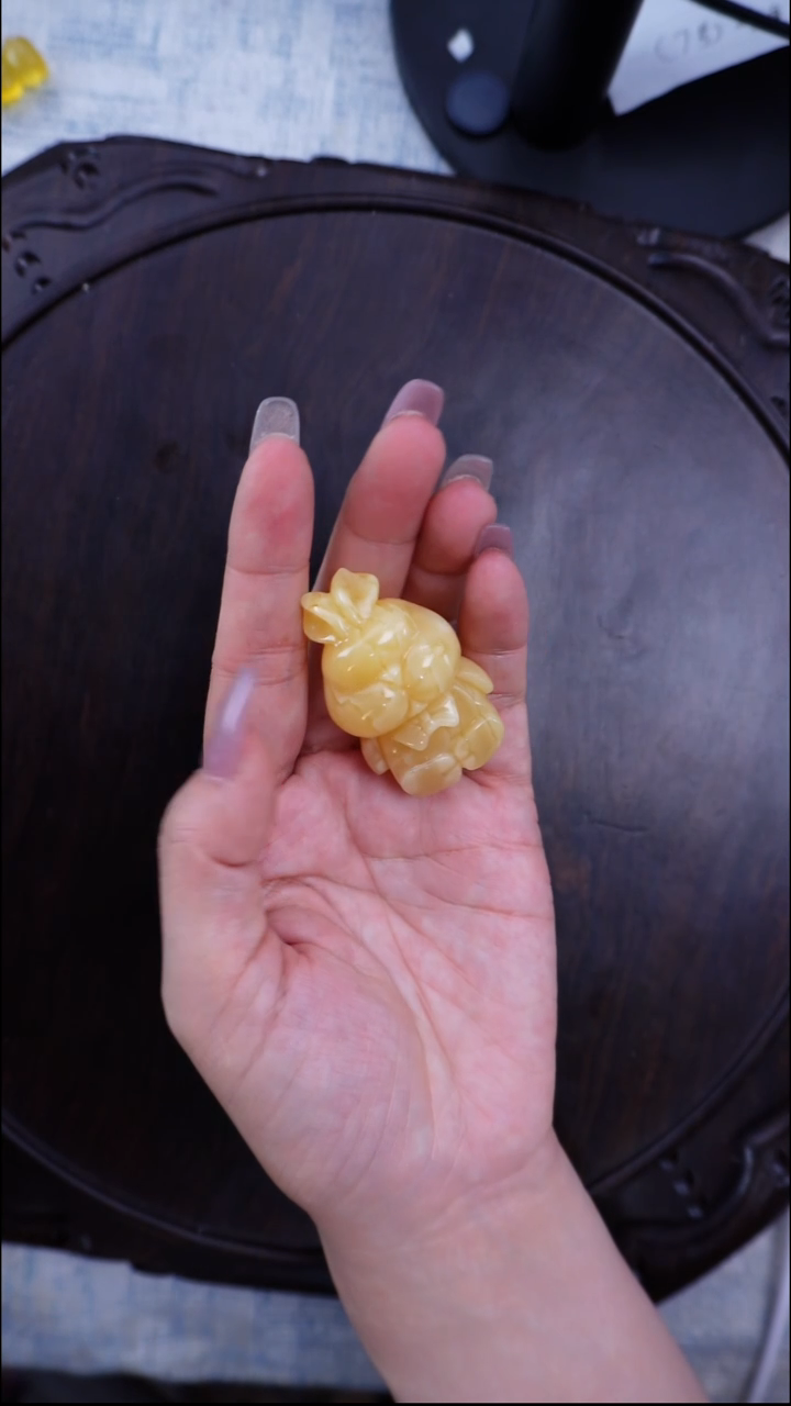 裸石琥珀未镶嵌12.13日 45号链接 多样性发