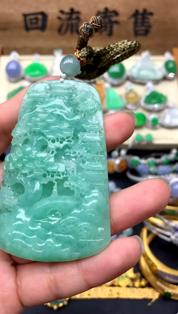 【闪购商品】翡翠颈饰未镶嵌202-中国好珍宝