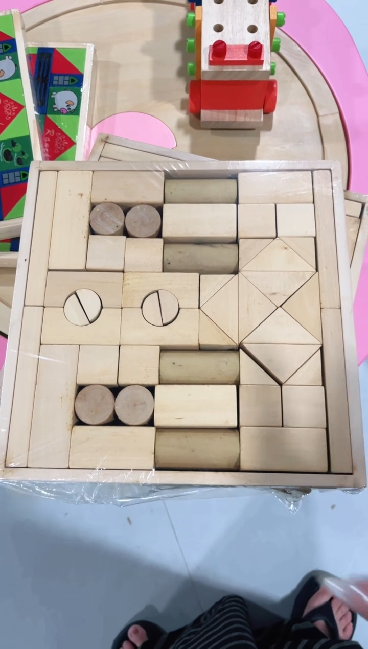 木原木色积木20一盒