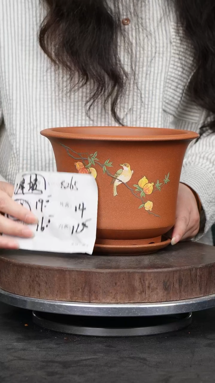 紫砂花盆8265+z紫砂花盆