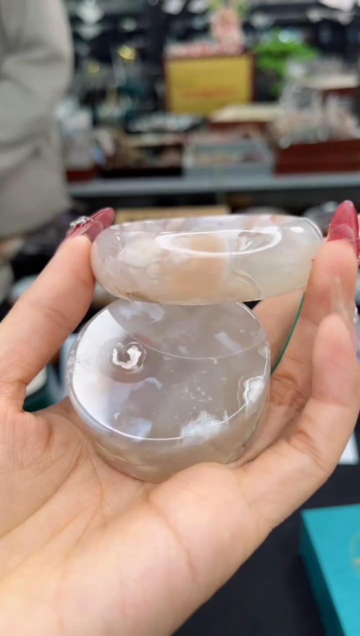 【闪购商品】石英质玉手镯未镶嵌53圈口（赠品镯心）1600001