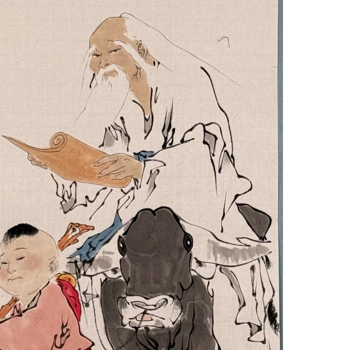 S-21117 FZ 老子出关 136*68cm 约8平尺