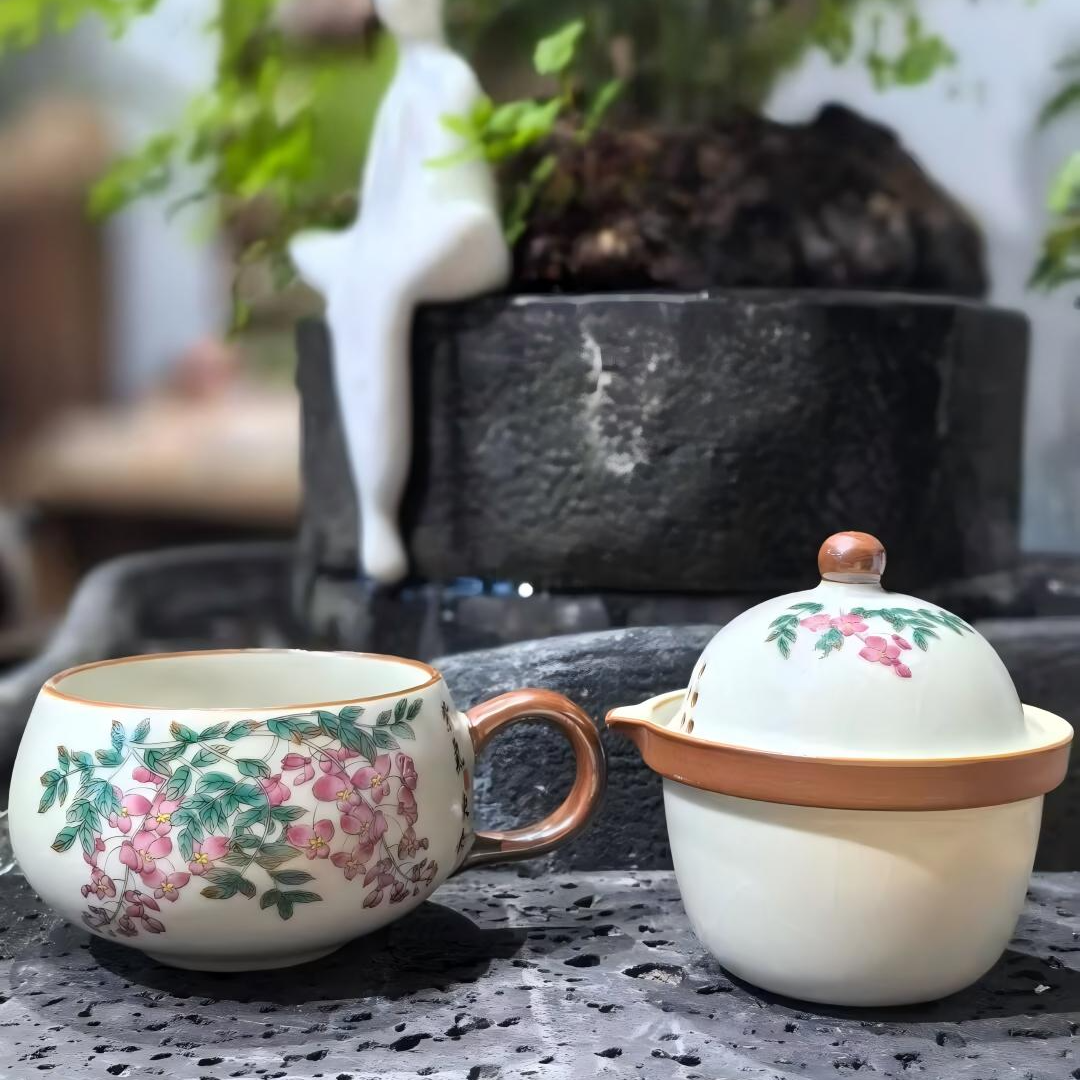 紫气东来茶咖个人泡C022