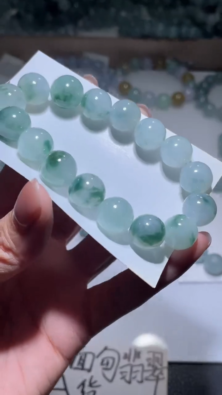 【闪购商品】定制翡翠未镶嵌翡翠手串