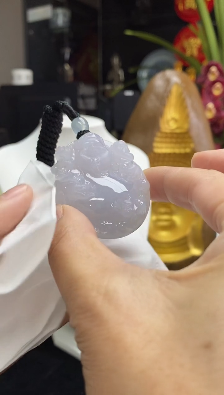 【闪购商品】翡翠颈饰未镶嵌缅甸天然翡翠