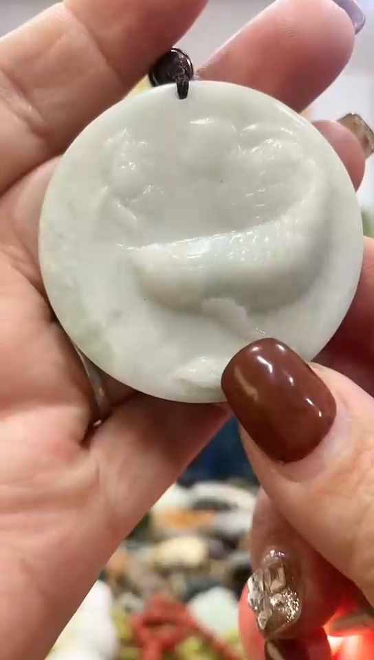 未镶嵌岫玉挂件 