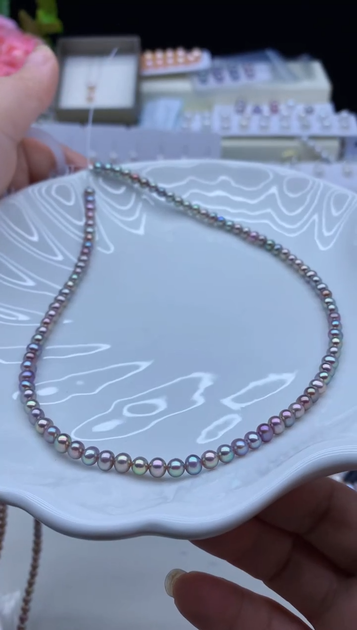 【闪购商品】淡水珍珠颈饰未镶嵌淡水珍珠项链