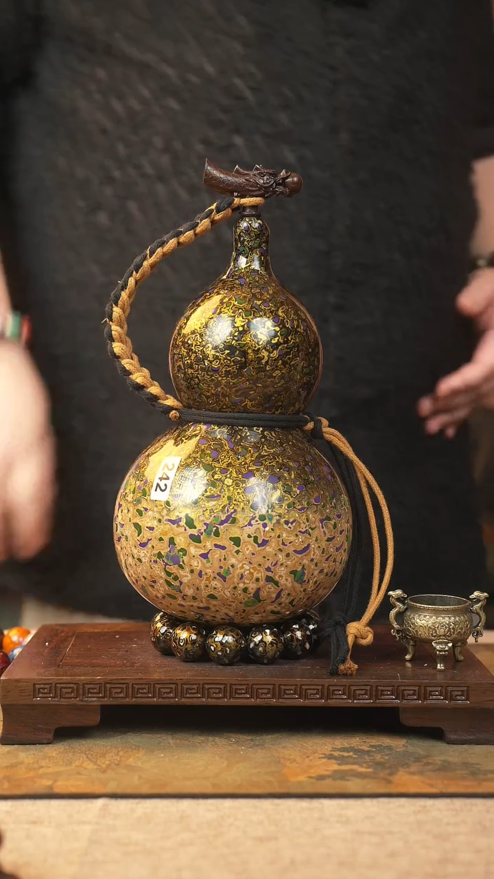 【闪购商品】242大漆葫芦一物一拍记葫堂出品