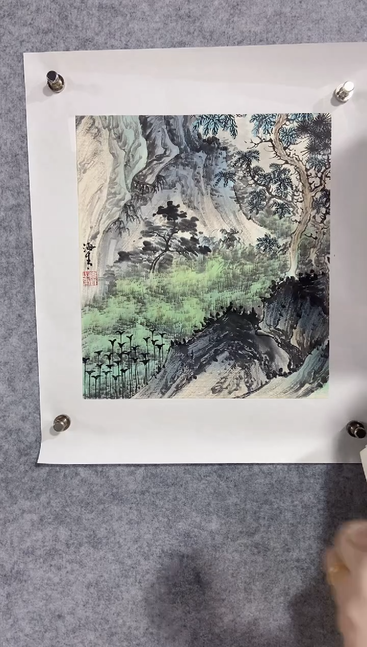 【闪购商品】国画刘海清国画作品6