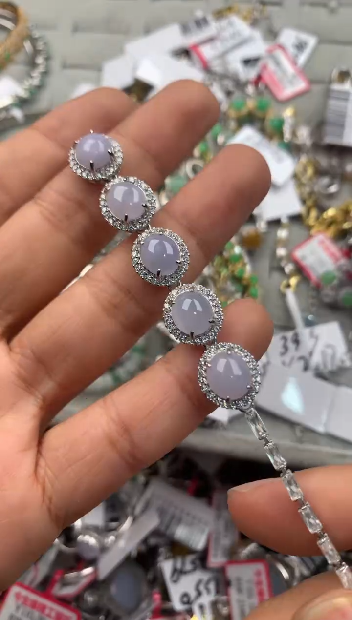 银S925镶嵌戒指翡翠333----5