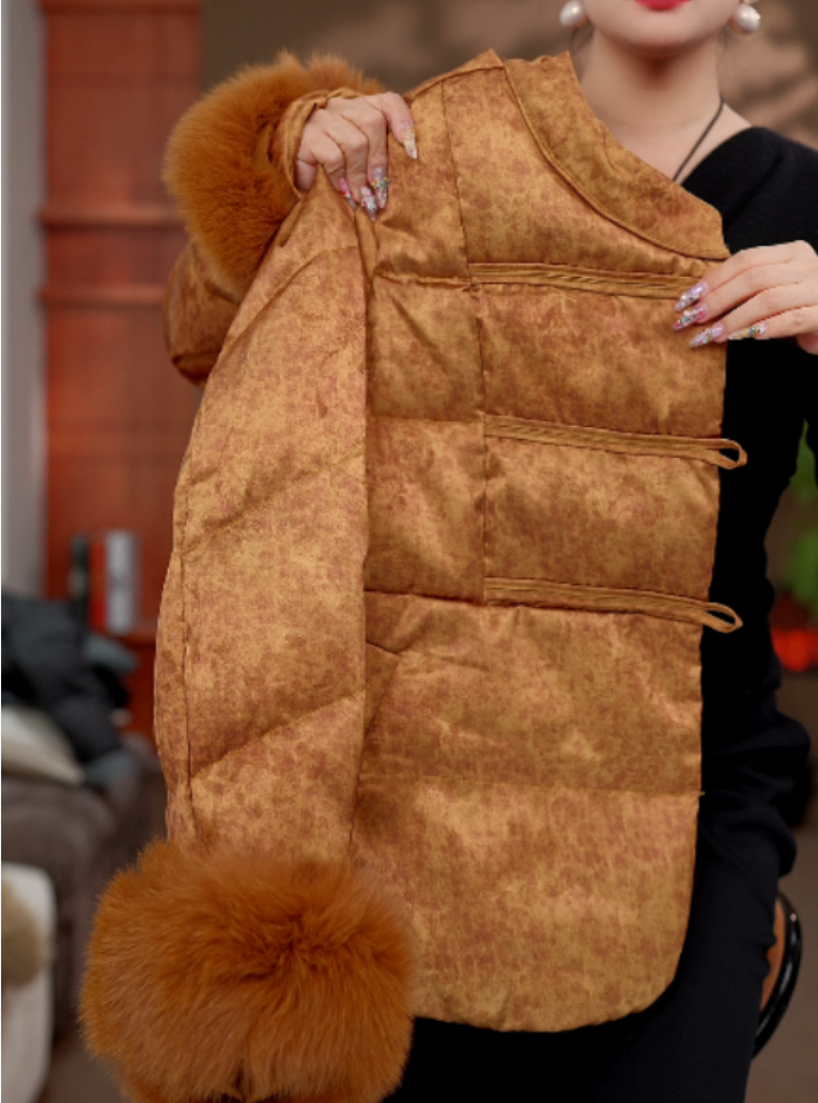 RR-冬季新款新中式羽绒服