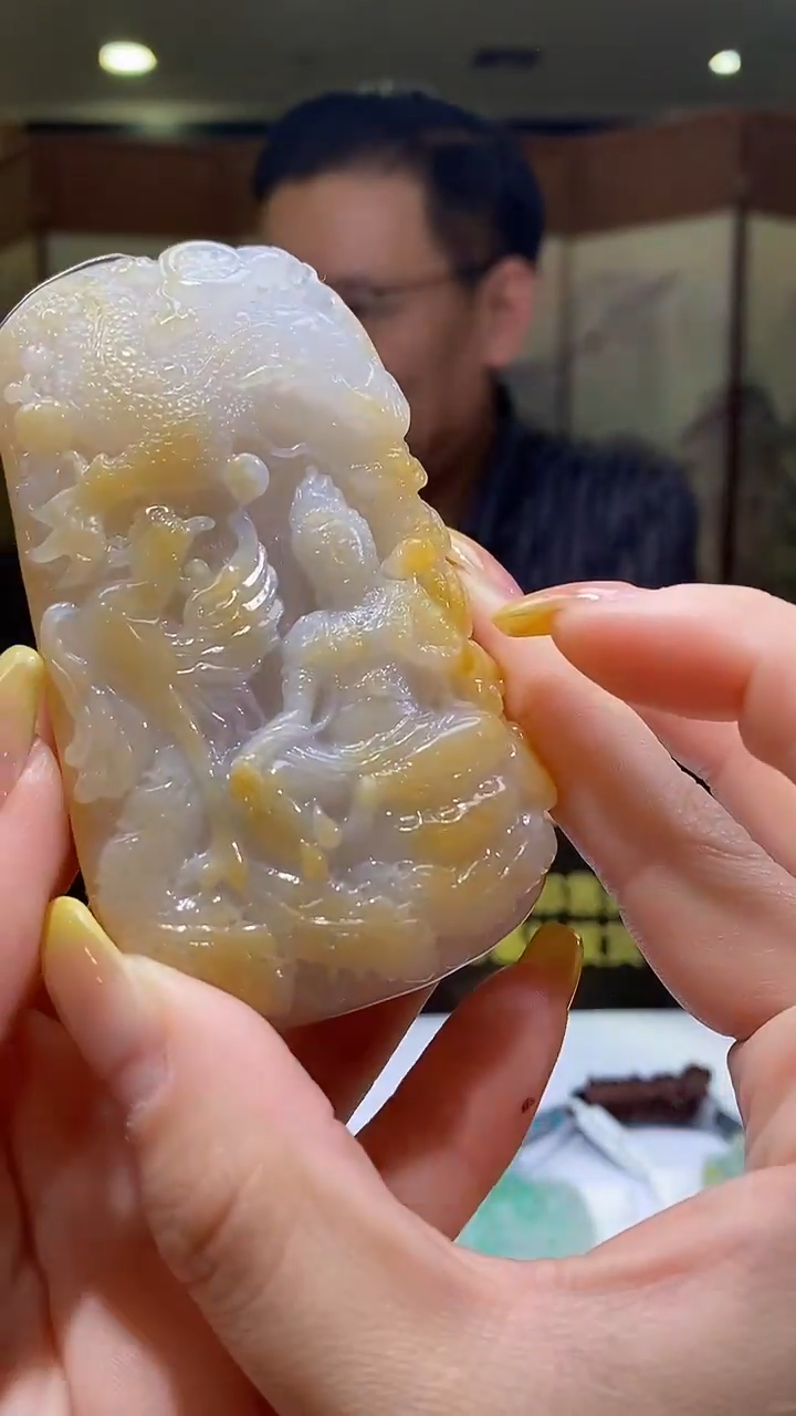 未镶嵌定制翡翠38/1231/W/观音