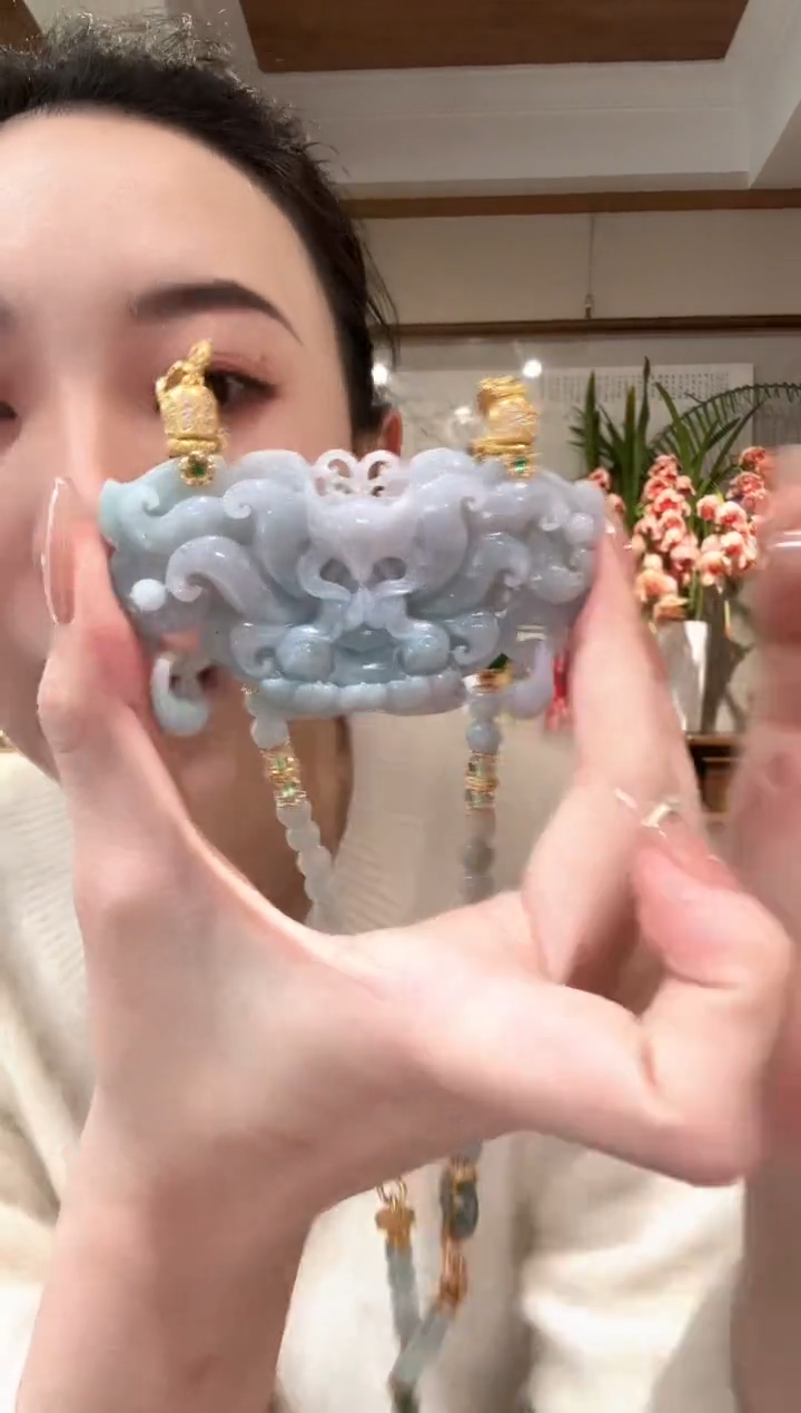 【闪购商品】翡翠颈饰未镶嵌国风