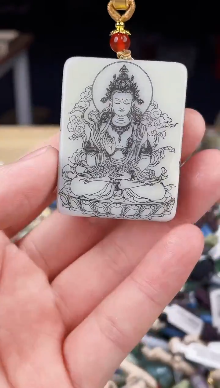 颈饰未镶嵌和田玉1