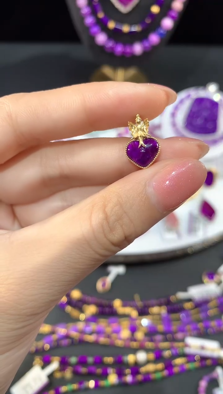 苏纪石（舒俱来）18K金镶嵌.饰品