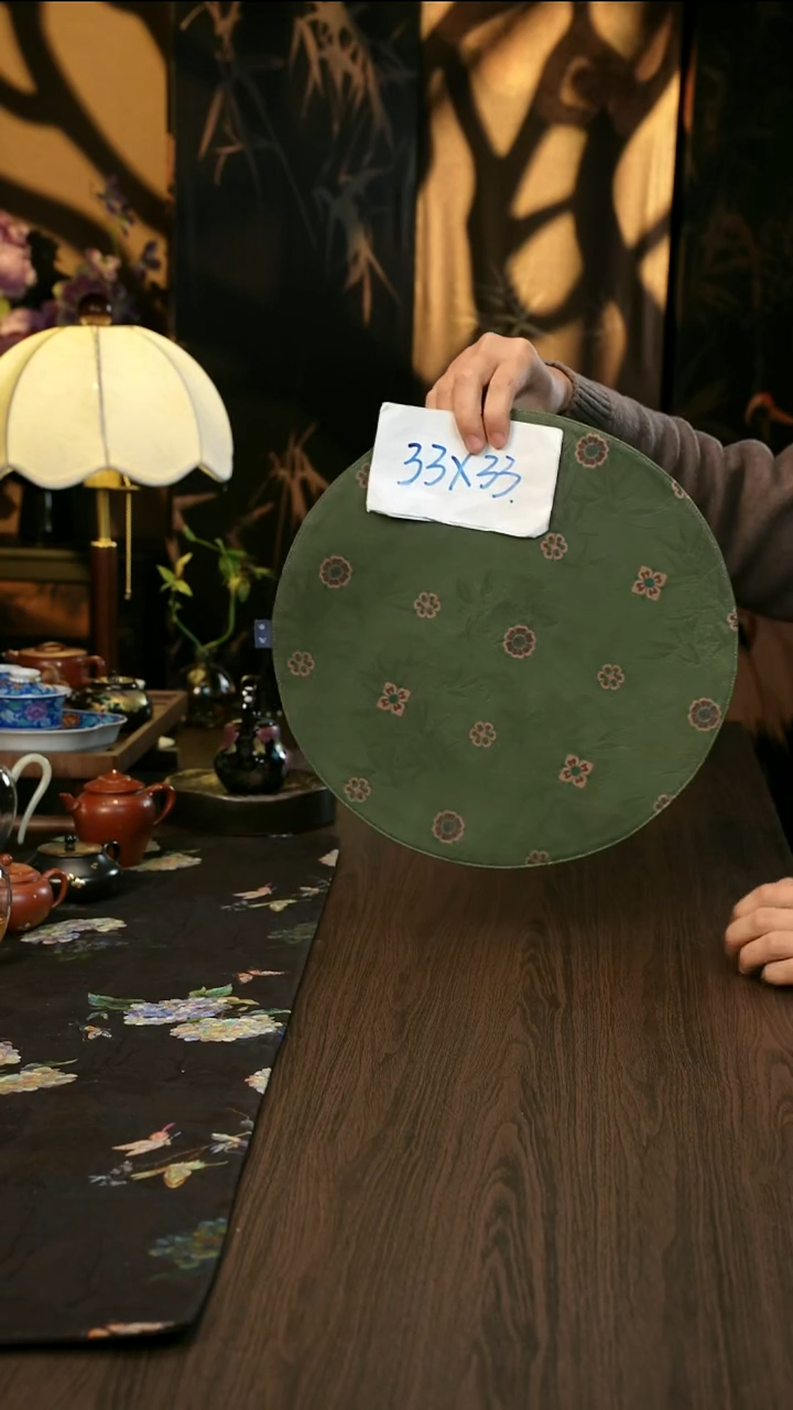 香云纱  绿地宝相花