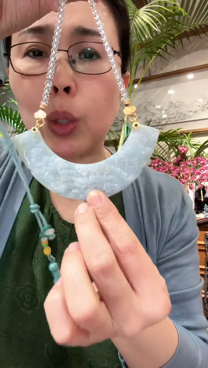 【闪购商品】翡翠颈饰未镶嵌国风