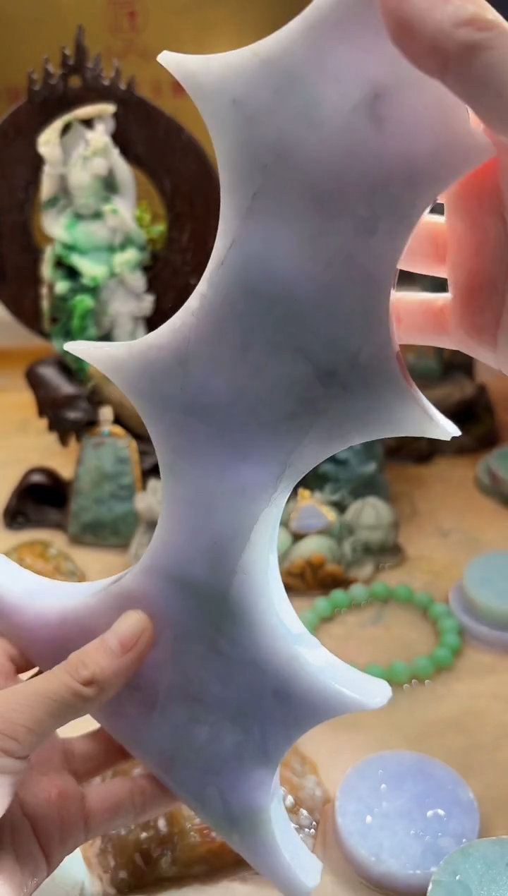 未镶嵌挂件翡翠A货柠优4565