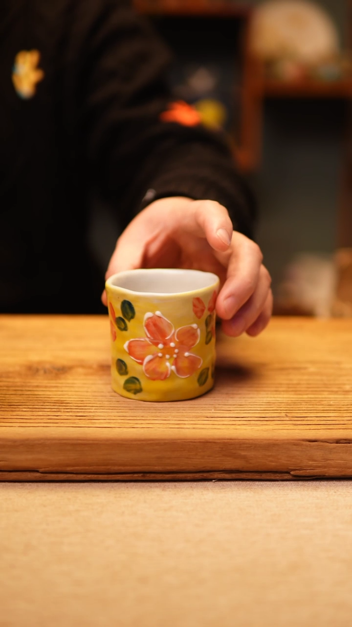【闪购商品】@@陶园瓷舍@@纯手工手绘@高温釉下彩