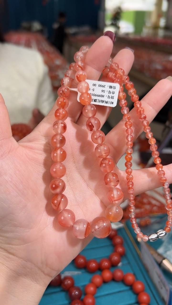 【闪购商品】南红玛瑙珠串未镶嵌多样发其一/HS9990160