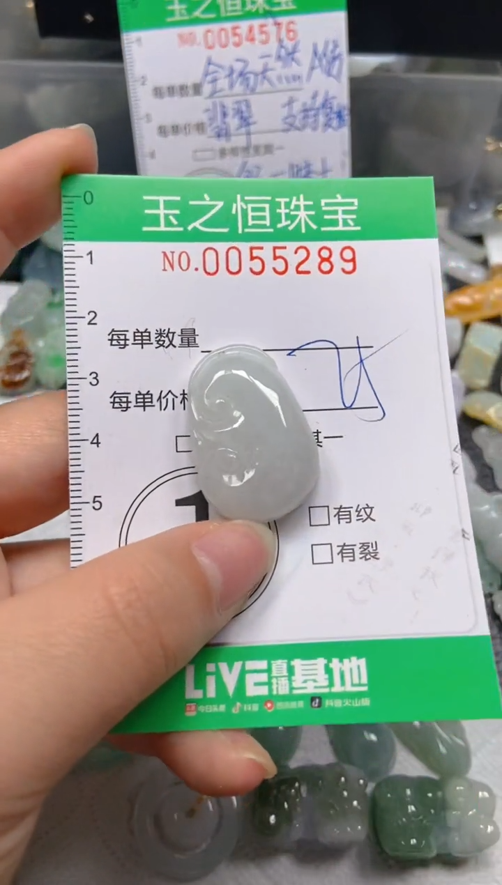 【闪购商品】翡翠未镶嵌颈饰闪购0055289