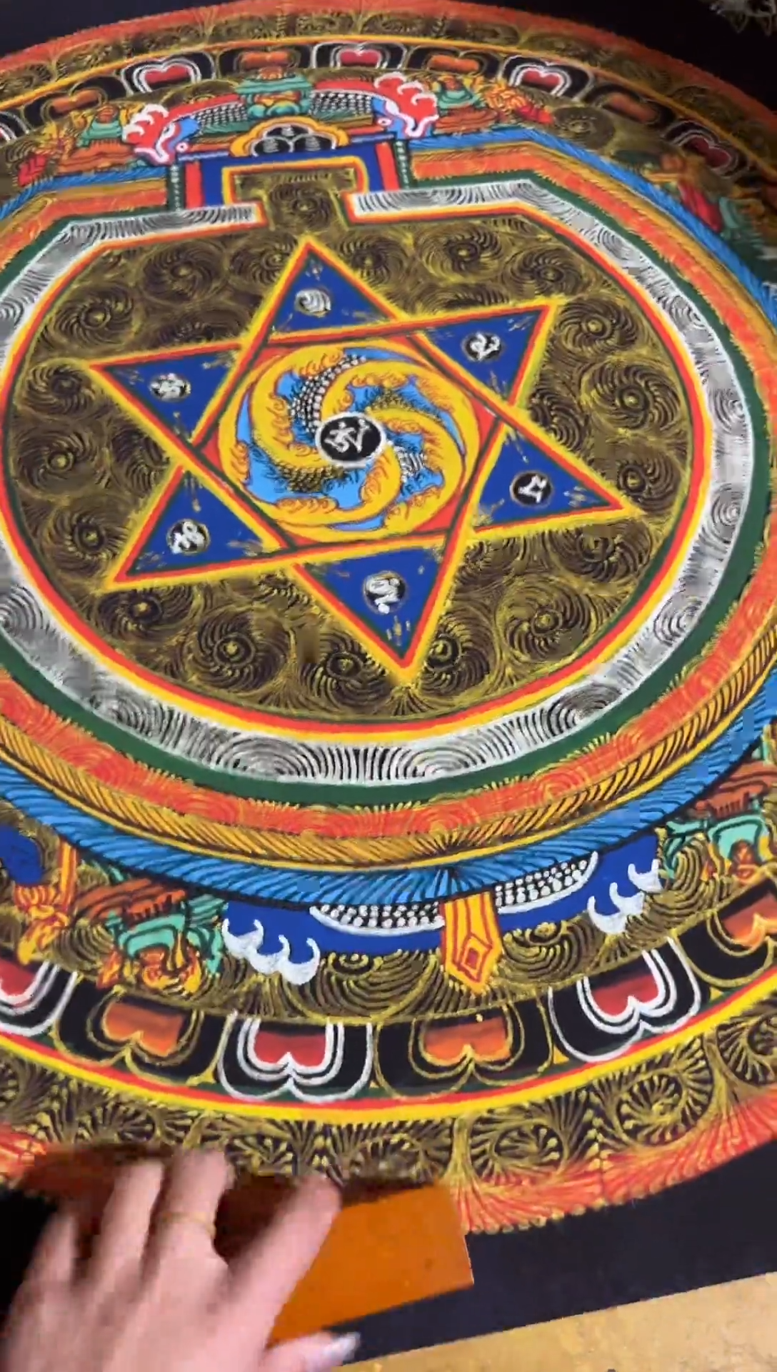 卷轴画精品唐卡===藏-坛城