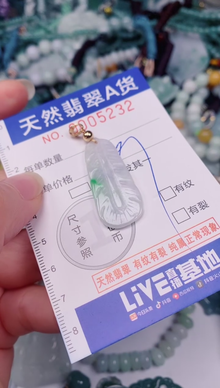 颈饰未镶嵌翡翠00005232