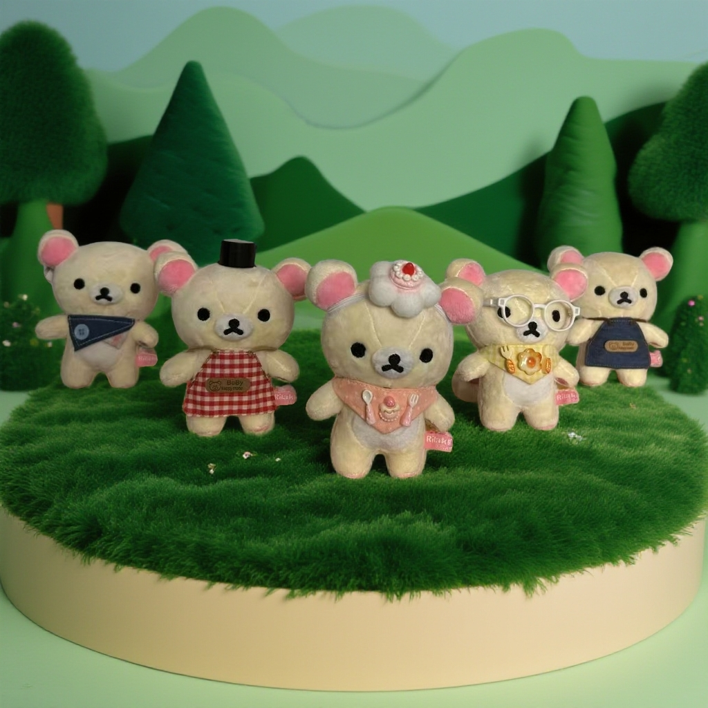 【SS码】轻松熊妹毛绒玩具/包包挂件/玩偶/礼物/饰品/钥匙扣/玩偶