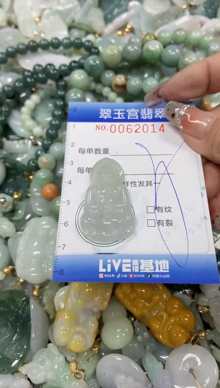 【闪购商品】翡翠颈饰未镶嵌闪购商品0062014