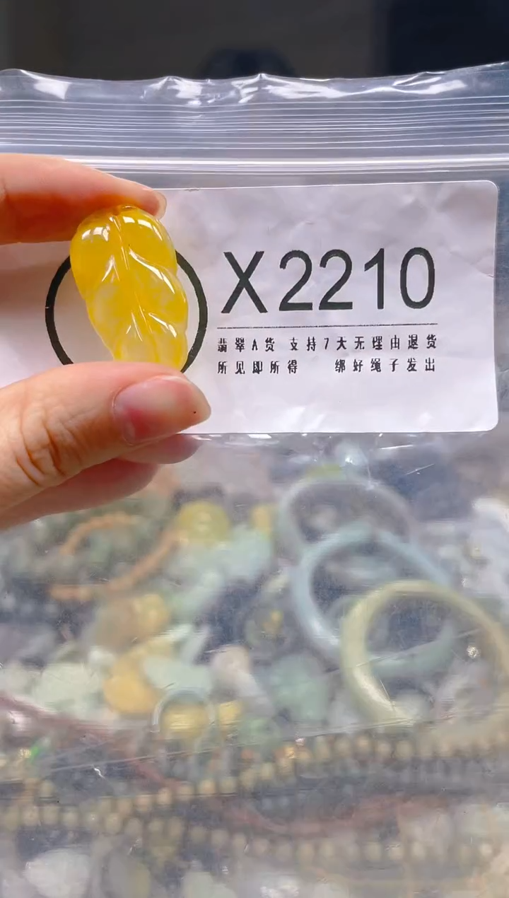 翡翠未镶嵌颈饰/X/翡翠A货一图一物