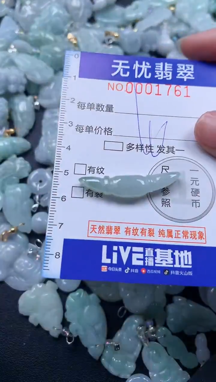 颈饰未镶嵌翡翠1761