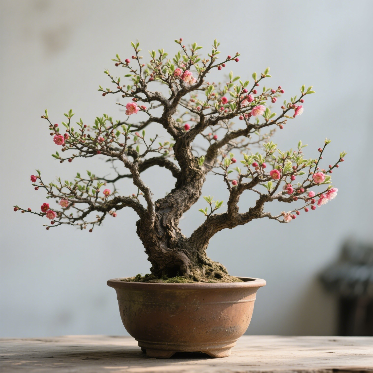 梅花生桩，一物一拍，好养活