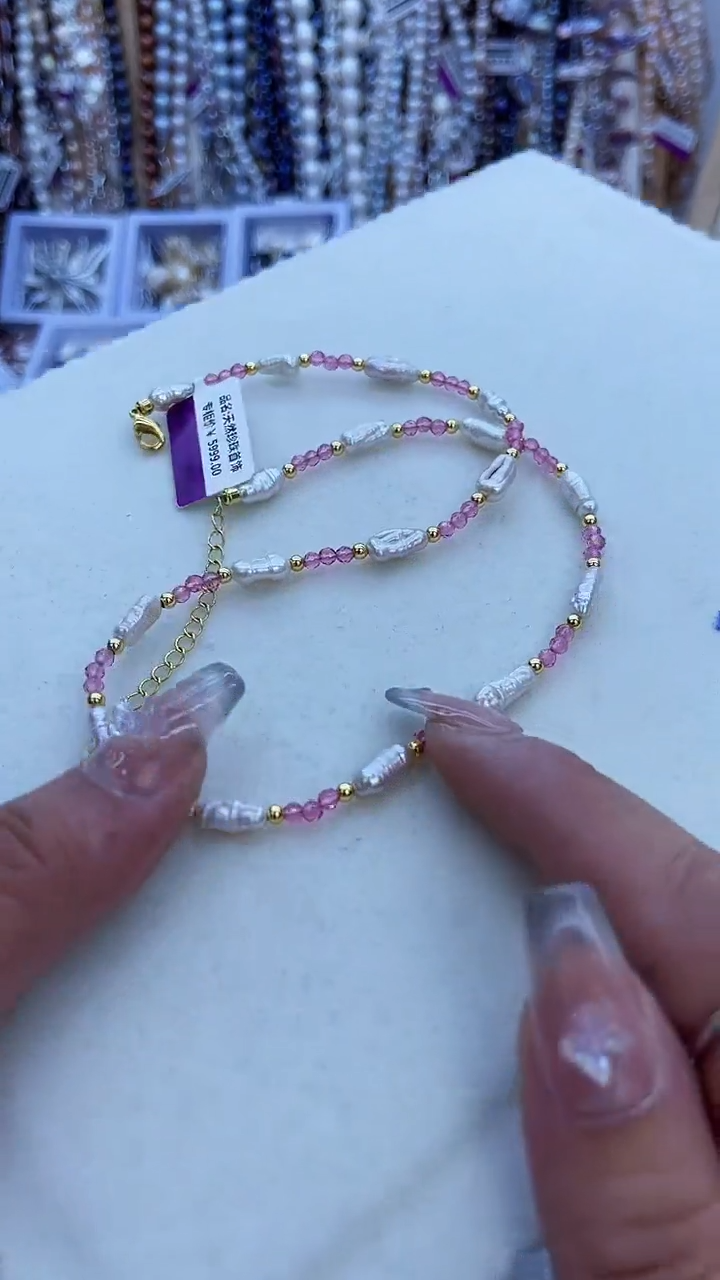 【闪购商品】淡水珍珠项链未镶嵌808