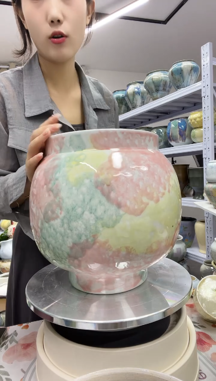    【   陶瓷花盆9.8   】       
