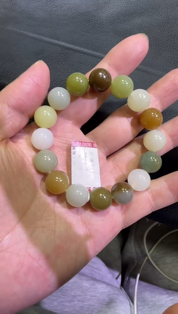 未镶嵌手串和田玉新疆多宝卡12手串（产地直发）