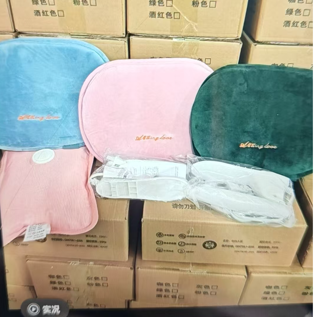 充电防爆热水袋暖手宝热敷护腰暖肚子冬季必备好物柔软可爱家用