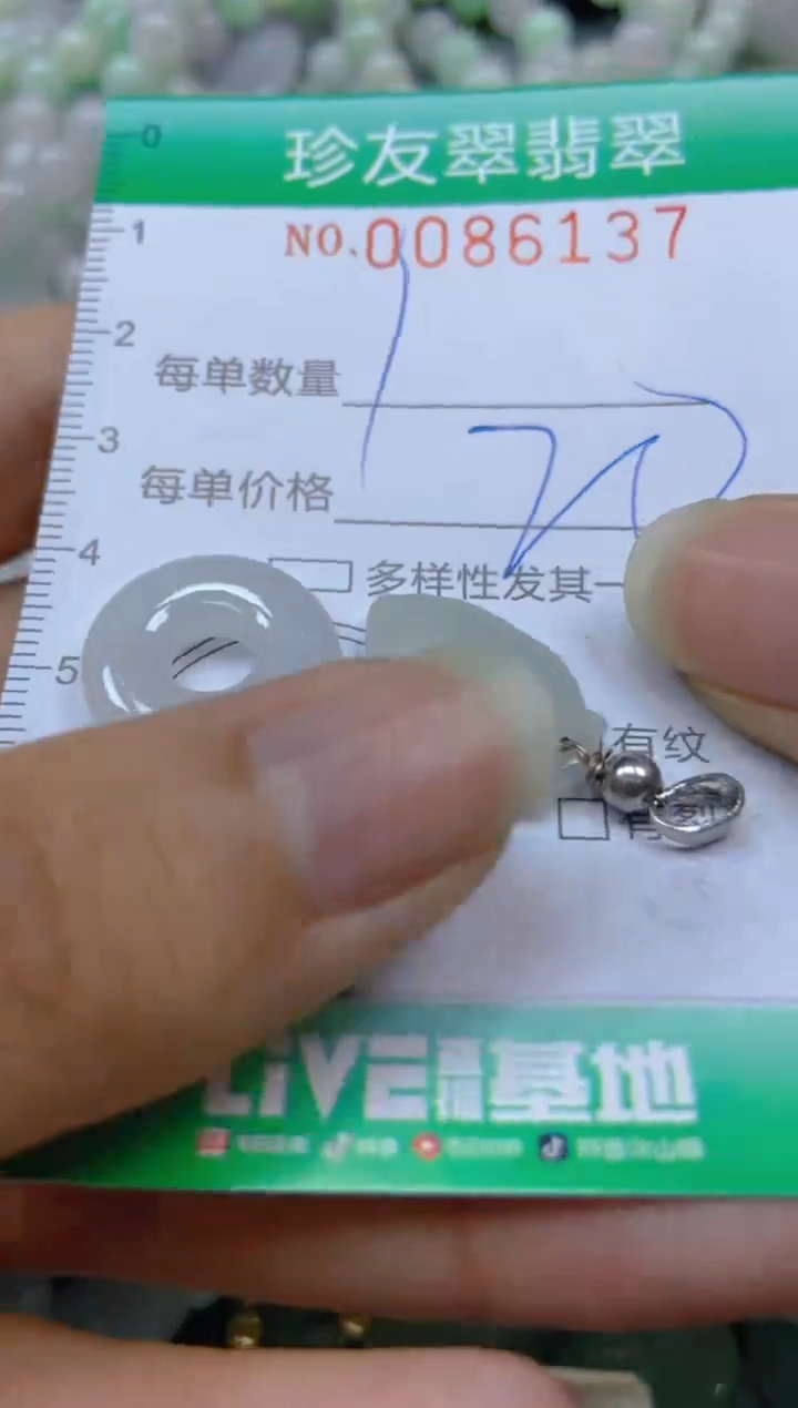 【闪购商品】翡翠颈饰未镶嵌闪购0086137