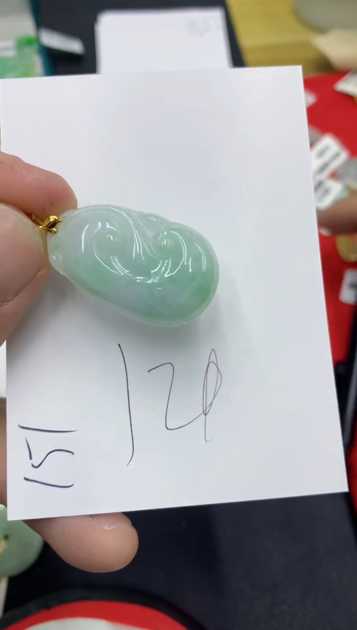 【闪购商品】翡翠颈饰18K金镶嵌号链接1111111111
