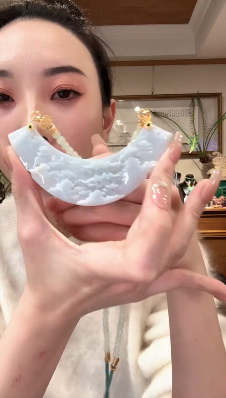 【闪购商品】翡翠颈饰未镶嵌国风
