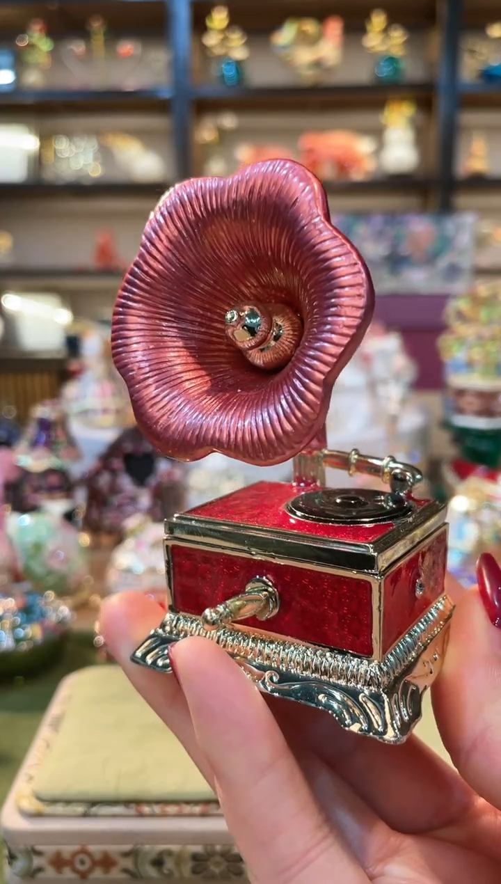 【闪购商品】精致珐琅彩首饰盒