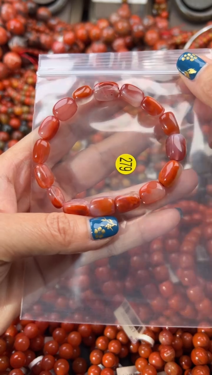 未镶嵌手串南红玛瑙8+