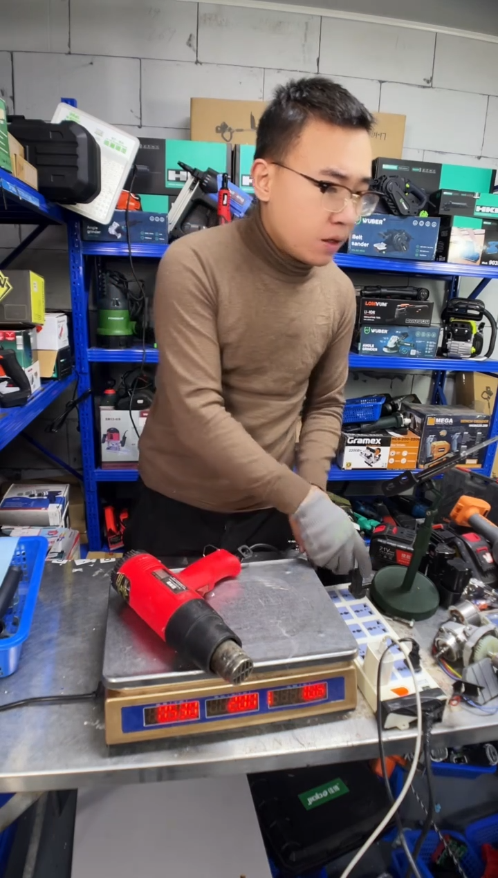 二手坏的热风枪听讲解看图片下单 没有运费险043