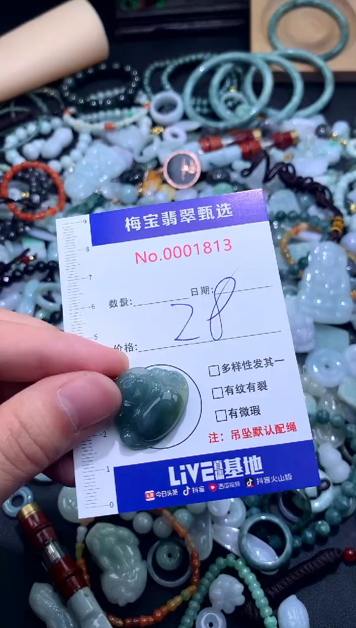 颈饰未镶嵌翡翠早28