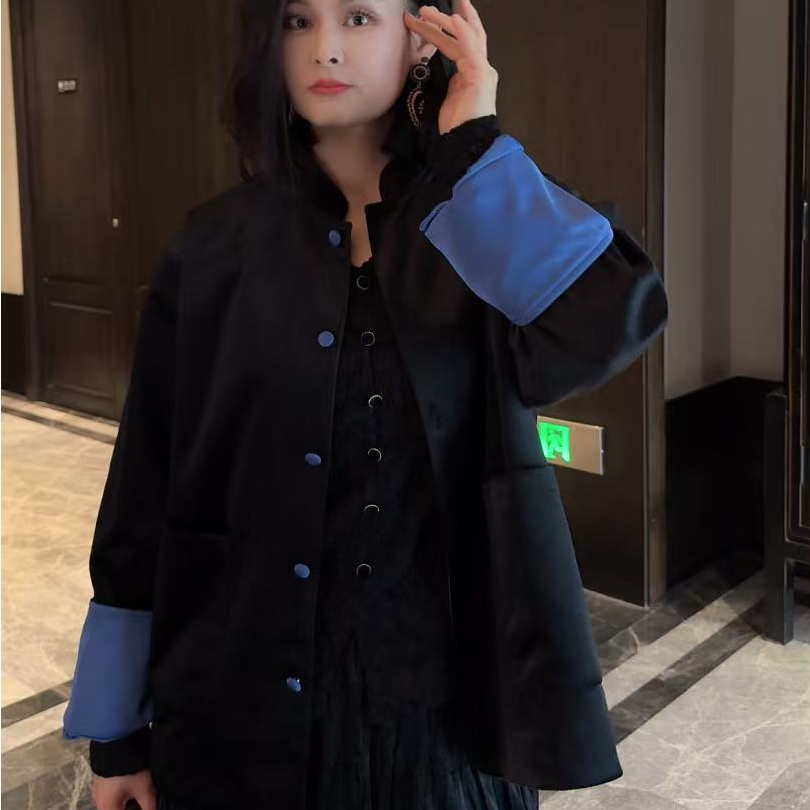 《落花谣》春季新款休闲百搭夹克西服轻职风气质外套