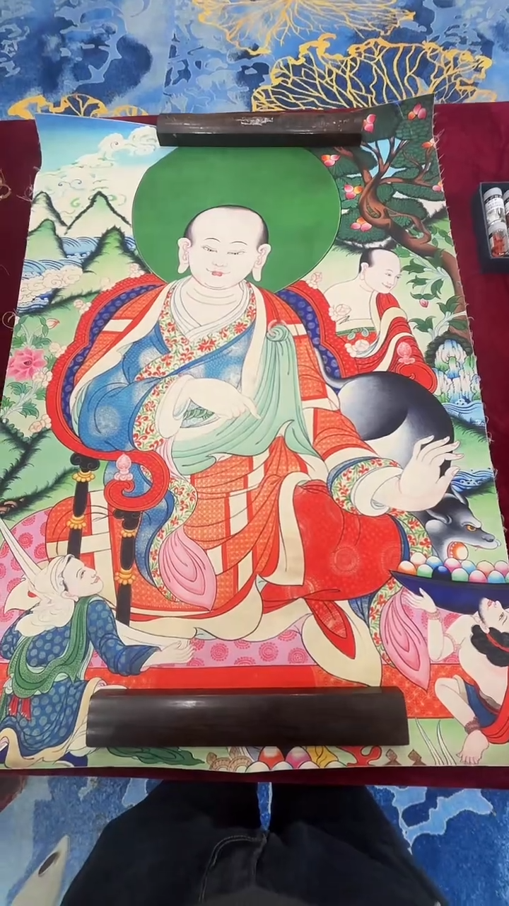 卷轴画唐卡16041